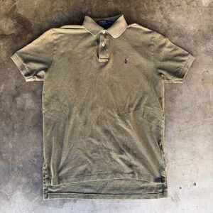 Vintage Polo Ralph Lauren Shirt Adult Men’s M Desert Sand Short Sleeve Polo